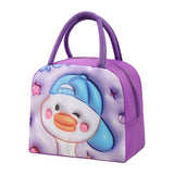 Adorable 3D Pattern Girls Lunch Bag