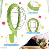 Stainless Steel Salad Chopper Vegetable Cutter Kiwi Cutter Tool Fruit & Vegetable Tools