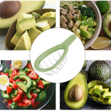 Stainless Steel Salad Chopper Vegetable Cutter Kiwi Cutter Tool Fruit & Vegetable Tools