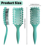 Curl Defining Vented Hair Styling Brush Comb