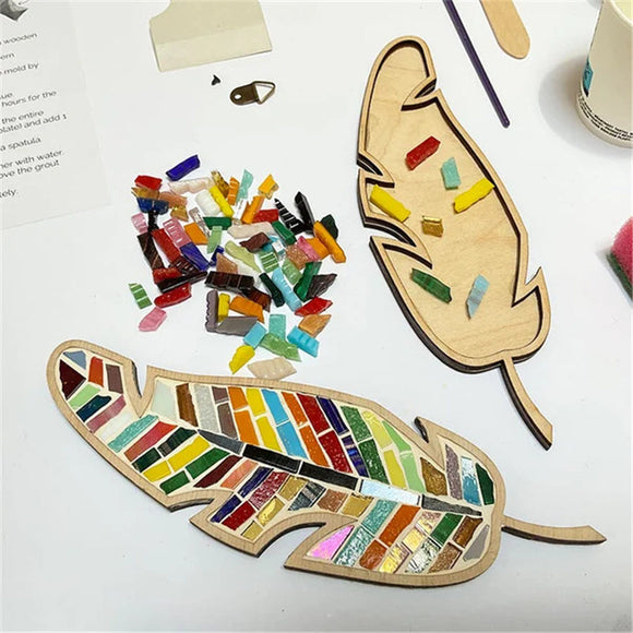 Unlimited Creative DIY Mosaic Tiles Art Crafts Kit for Kids and Adults