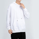 Unisex Oversized Hoodie Heavyweight Cotton Thick Plain Hooded Sweatshirt Jumper