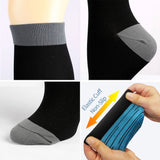 7 Pairs Knee-High Compression Socks for Women & Men