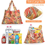 Eco Reusable Grocery Shopping Bag Foldable Tote Nylon Recycling Away Bags
