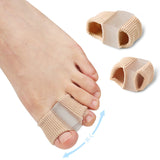 1 Pair Silicone Gel Toe Separator Bunion Corrector Toe Spacers For Overlapping