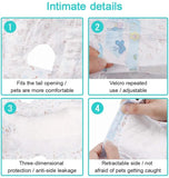 10Pcs Pet Disposable Diaper Dog Diapers Nappy Pads Mat