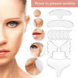 11Pcs Reusable Silicone Wrinkle Removal Sticker