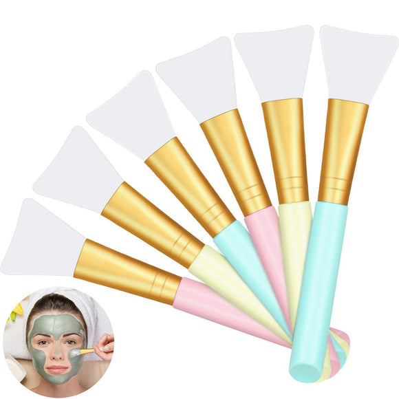 12 Pieces Silicone Face Mud Mask Facial Makeup Brushes