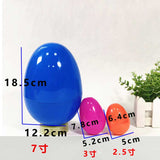 12pcs Fillable Easter Eggs Shell for Easter Hunt Surprise