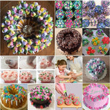 14pcs Cake Cupcake Decorating Nozzles Supplies Kit Russian Piping Tips