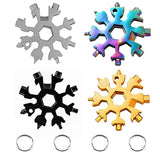 18-in-1 snowflake multi tool