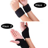 Self-Heating Tourmaline Magnetic Thermal Wrist Support Band