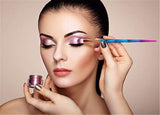20Pcs Transparent Unicorn Diamond Eyeshadow Eyeliner Blending Makeup Brushes Set 