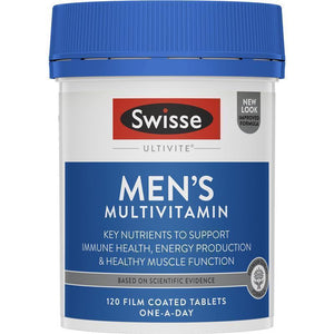 Swisse Men's Ultivite Multivitamin - 120 Tablets