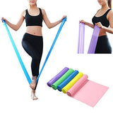 2PCS Exercise Natural Latex Elastic Bands for Yoga