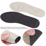 2pair Shoe Insole Foam Cotton Arch Support Orthotic Insoles For Men