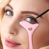 Silicone Eyeliner Aid Eyebrow Pencil Stencil Eyeshadow  Eye Makeup Tool Kit
