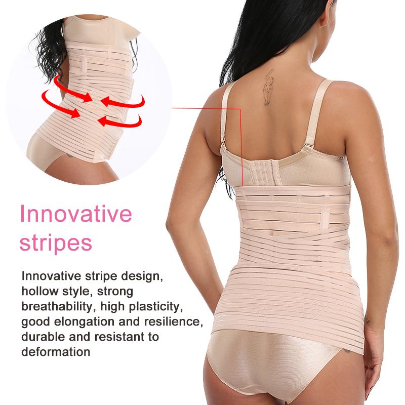 3 in 1 Postpartum Belly Support Recovery Wrap-Premium Postpartum Belly band  for Postnatal, Pregnancy, Maternity-Girdles for Upgrading Women Body