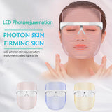 3 Color Photon LED Light Therapy Anti Acne Wrinkle Rejuvenation Beauty Mask