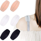 2 Pairs Silicone Shoulder Pad Bra Strap Holder Cushions