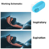 2 in 1 Mini Anti Snoring Air Purifier Filter Nose Clip