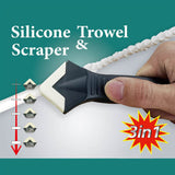 3 in 1 Caulk Remover Tools Kit, Sealant Finishing Tool, Glue Angle Scraper