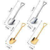 4PCS Coffee Spoon Cutlery Shovel Ice Cream Spoon Scoop