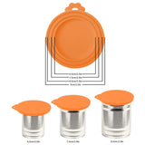 2 Pack Silicone Can Lids Covers
