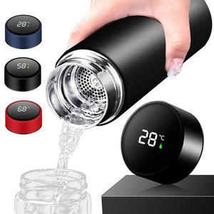 500ml Smart Vacuum Thermal Cup with LED Temperature Display