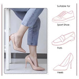 5D Sponge Barefoot Comfort Arch Support Shoes Insoles and High Heel Inserts