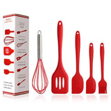 5pcs Kitchen Utensils Silicone Cooking tools Baking Cookware Set