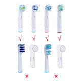 6pcs Electric Toothbrush Head Covers Protective Case Cap