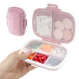 8 Compartments Travel Pill Organizer Pill Box