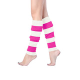 Women Knit Leg Warmers 80s Ribbed Neon Leg Warmers Costume