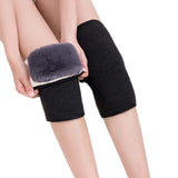 Cashmere Knee Braces Thicken Adjustable Soft Leg Warmer