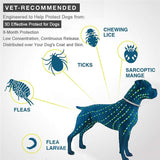 Adjustable Flea and Tick Prevention Collar for Dogs & Cat