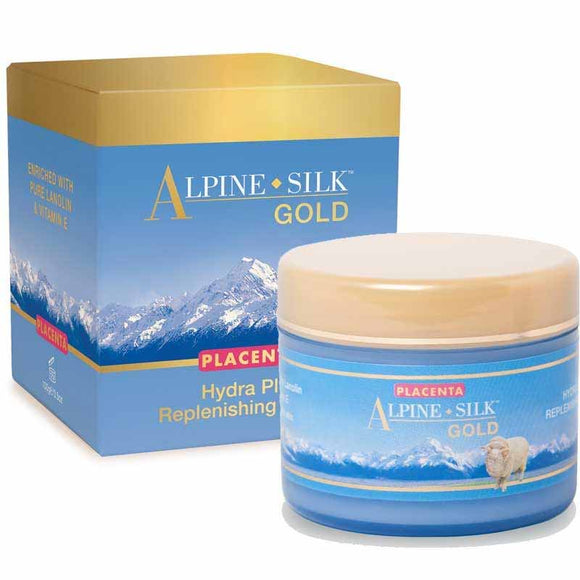Alpine Silk Gold Hydra Plus Replenishing Creme w Placenta 100g