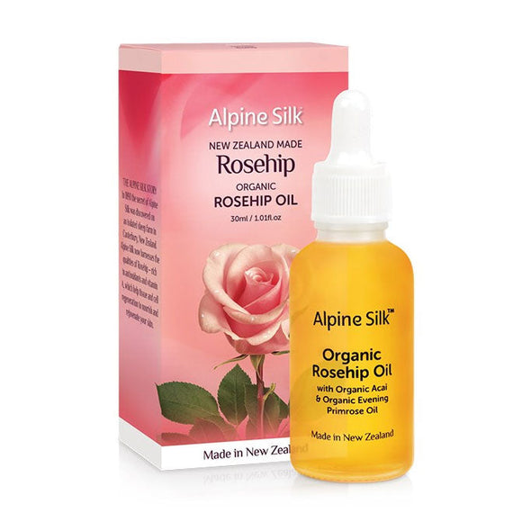 Alpine Silk Organic Rosehip Oil 30ml
