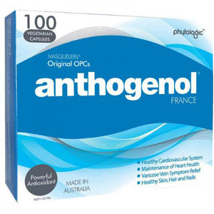 Anthogenol Original 100 Vegetarian Capsules