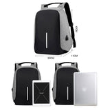 Anti Theft Large Capacity Laptop Backpack with USB Charging Port