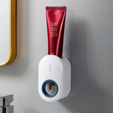 Wall Mounted Automatic Toothpaste Squeezer Dispenser Holder