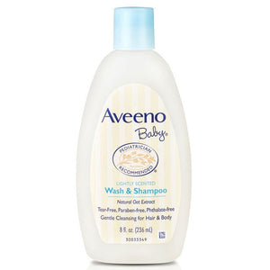 Aveeno Baby Wash & Shampoo 236Ml Natural