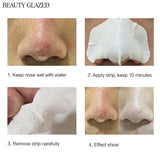 10 Packs BEAUTY GLAZED Nose Pore Strips Deep Clean Blackhead Remover
