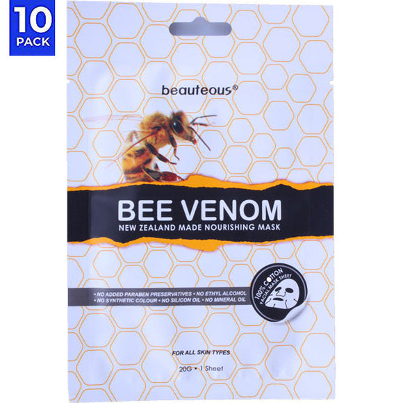 Beauteous Bee Venom Facial Mask 10 Pack