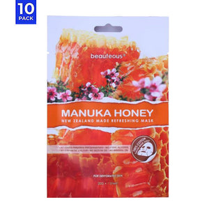 Beauteous Manuka Honey Facial Mask 10 Pack
