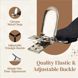2pcs Bed Sheet Fasteners Suspenders Adjustable Mattress Crisscross Holder Straps