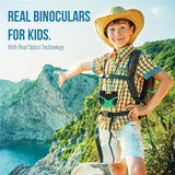 Compact High Resolution Shockproof Binoculars For Kids
