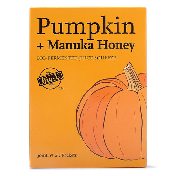 Bio E-Pumpkin + Manuka Honey Juice Squeeze 7 x 30ml