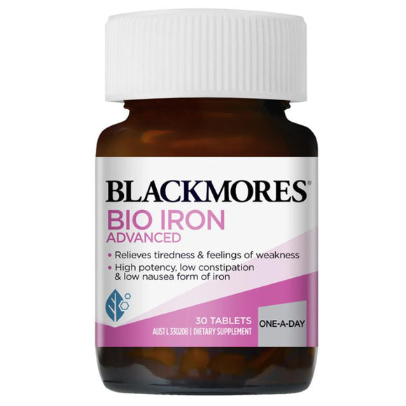 Blackmores Bio Iron Advanced - 30 Tablets