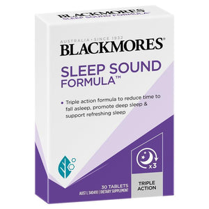 Blackmores Sleep Sound Formula - 30 Tablets